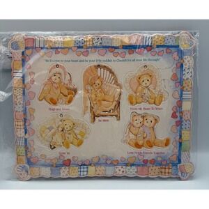 Vintage Enesco Cherished Teddies Beary Special Greetings with Envelopes